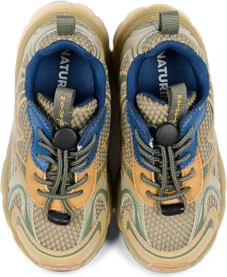 NATURINO Sneakers met mesh vlakken Beige - Foto 3