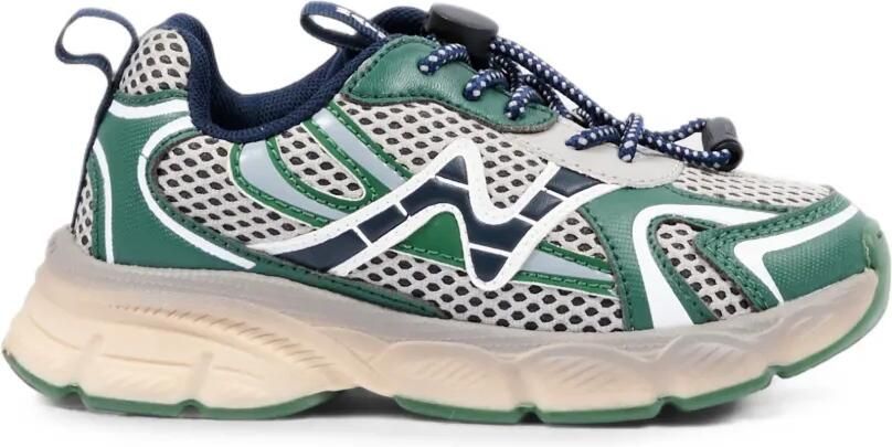 NATURINO Sneakers met mesh vlakken Groen - Foto 5