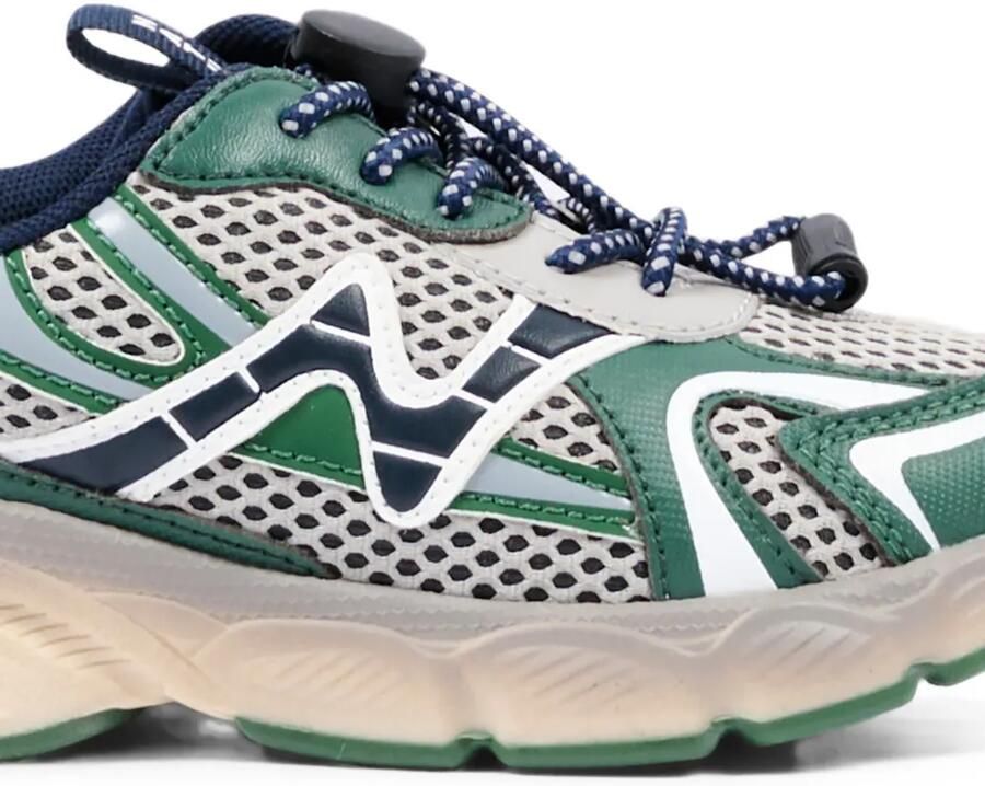 NATURINO Sneakers met mesh vlakken Groen - Foto 3