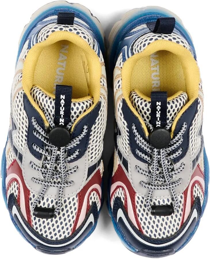 NATURINO Sneakers met mesh vlakken Wit - Foto 2