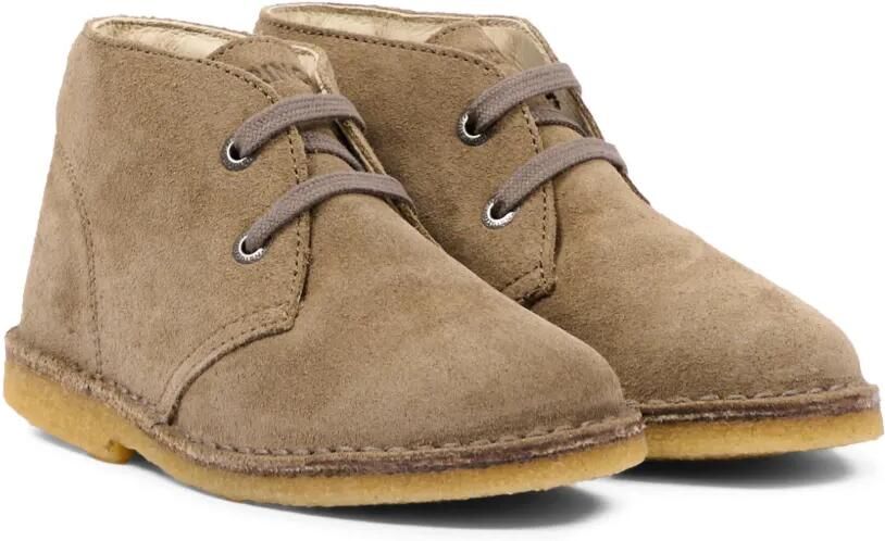 NATURINO Suède enkellaarzen Beige