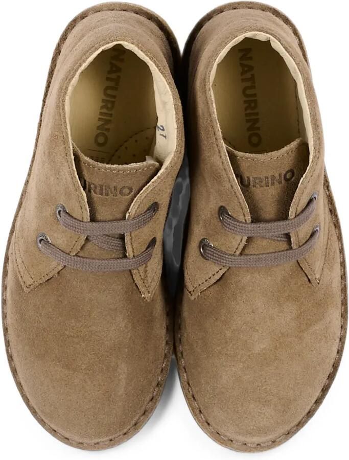 NATURINO Suède enkellaarzen Beige - Foto 3