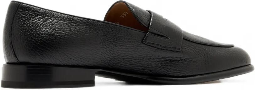 Neil Barrett Cervo loafers van leer met textuur Zwart - Foto 4