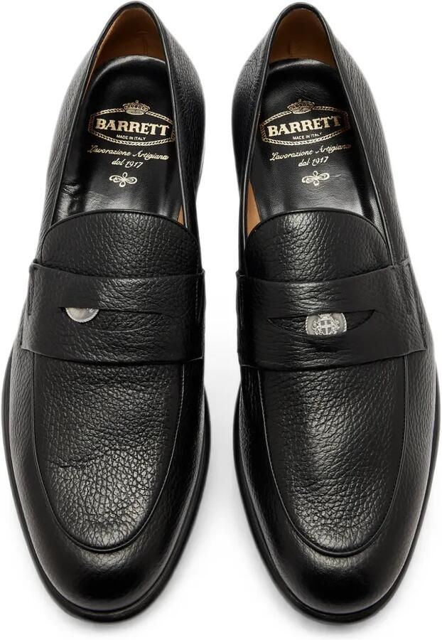 Neil Barrett Cervo loafers van leer met textuur Zwart - Foto 3