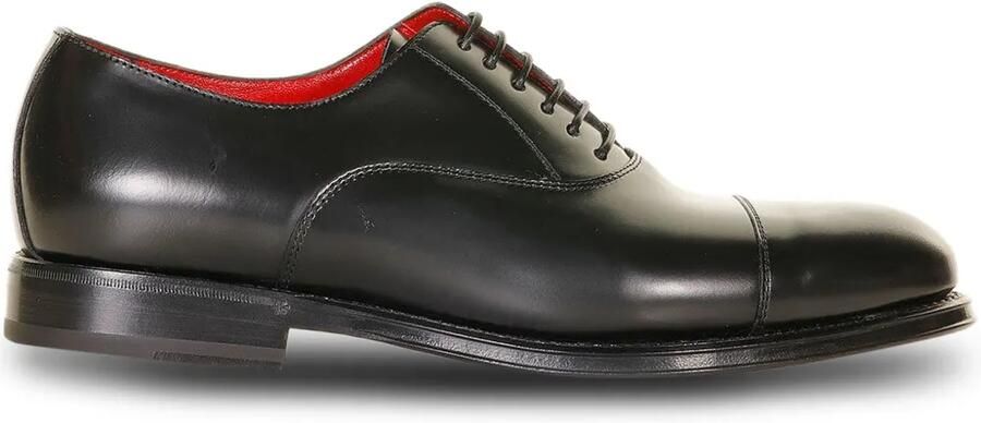 Neil Barrett Gepolijste Oxford schoenen Zwart