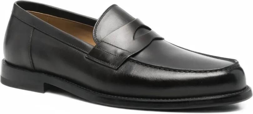 Neil Barrett penny leather loafers Bruin - Foto 4