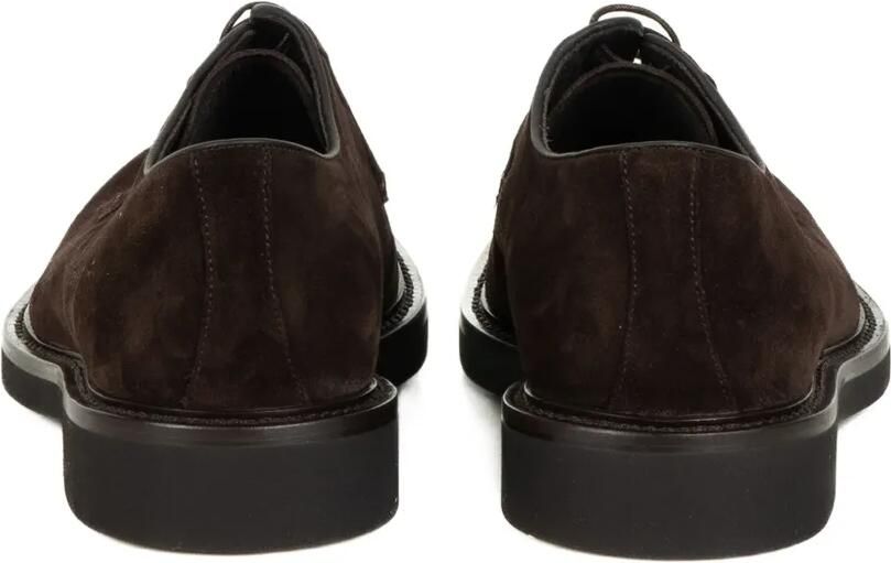 Neil Barrett Suède derby schoenen Bruin - Foto 2