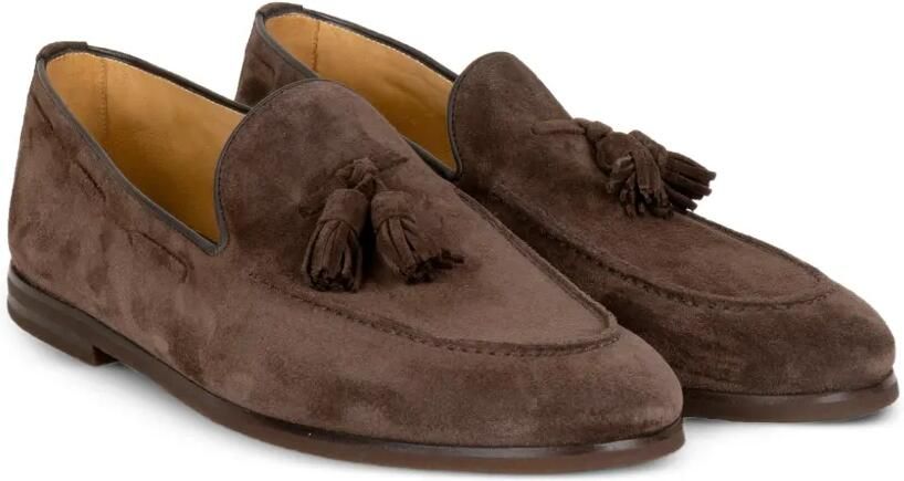Neil Barrett Suède loafers Bruin - Foto 3