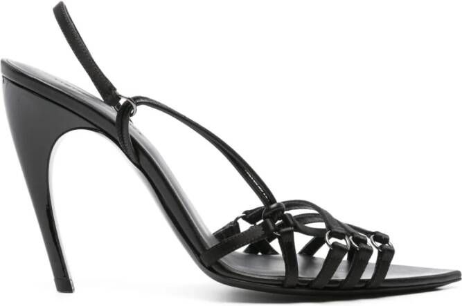 Nensi Dojaka Sandalen met bandjes Zwart
