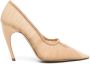 Nensi Dojaka Pumps met puntige neus Beige - Thumbnail 1