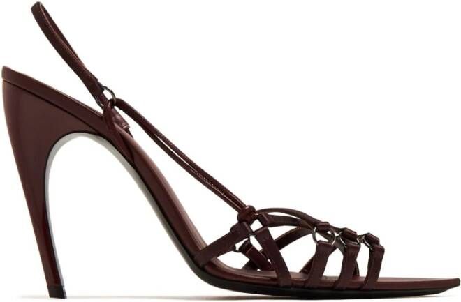 Nensi Dojaka Sandalen met bandjes Rood