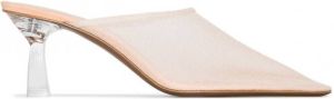 NEOUS Electra muiltjes met mesh Beige