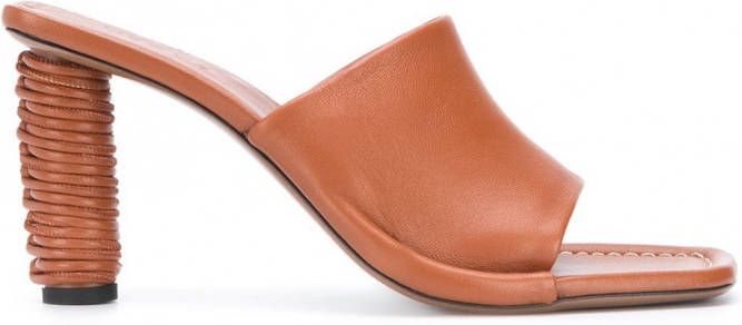 Schoenen voor voor Muiltjes Dames Schoenen voor voor Hakken voor Muiltjes  New Look Geweven Muiltjes in het Bruin allware.com.br