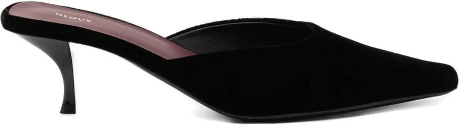NEOUS 50mm Alnair muiltjes Zwart