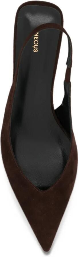 NEOUS 65mm Moriah pumps Bruin - Foto 4