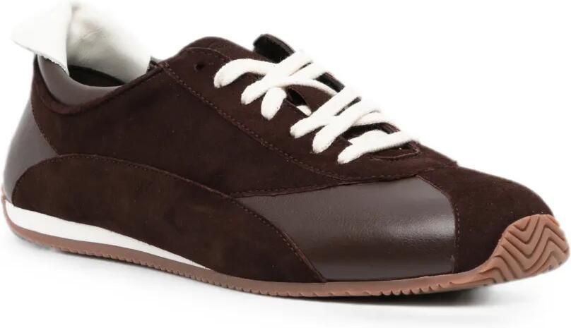 NEOUS Berenices leren sneakers met vlakken Bruin - Foto 2
