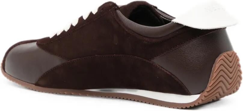 NEOUS Berenices leren sneakers met vlakken Bruin - Foto 3