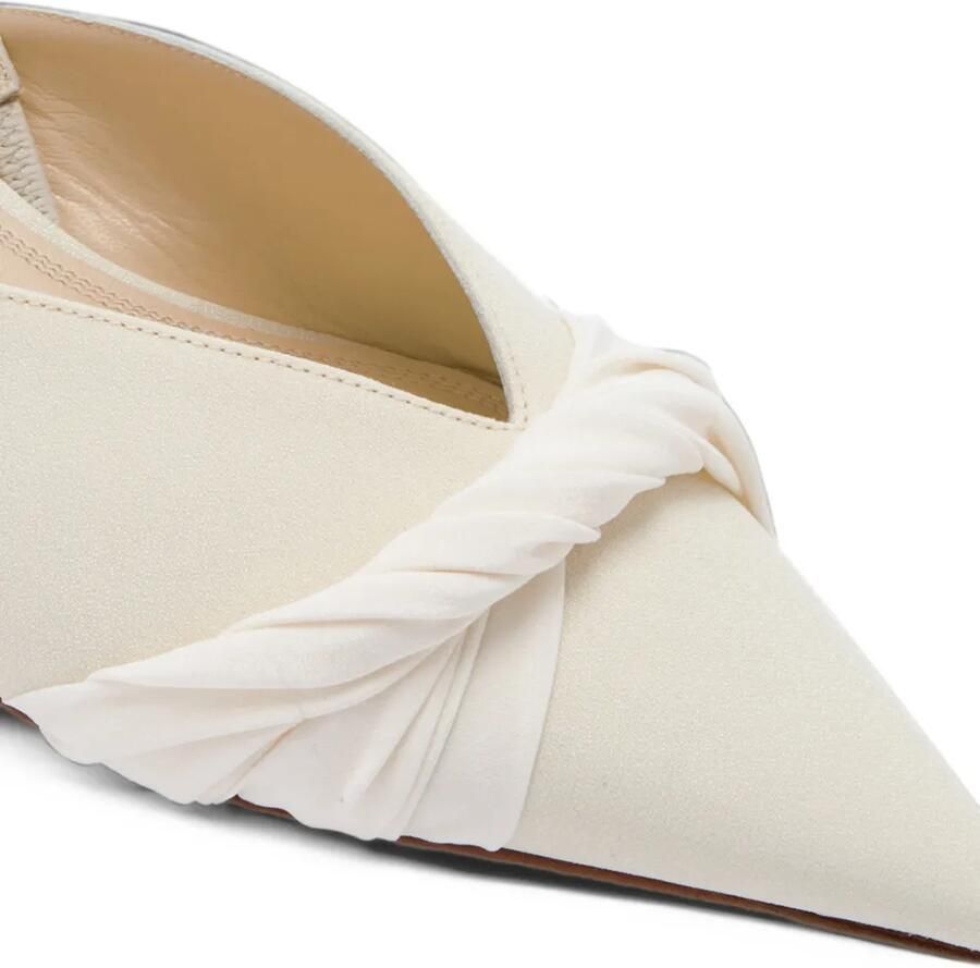 NEOUS Borea geknoopte slingback pumps Beige - Foto 2