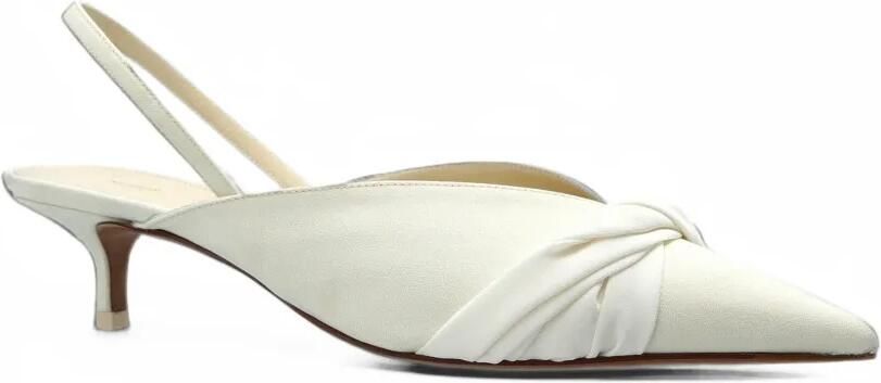 NEOUS Borea slingback pumps met gedraaid detail Wit - Foto 4