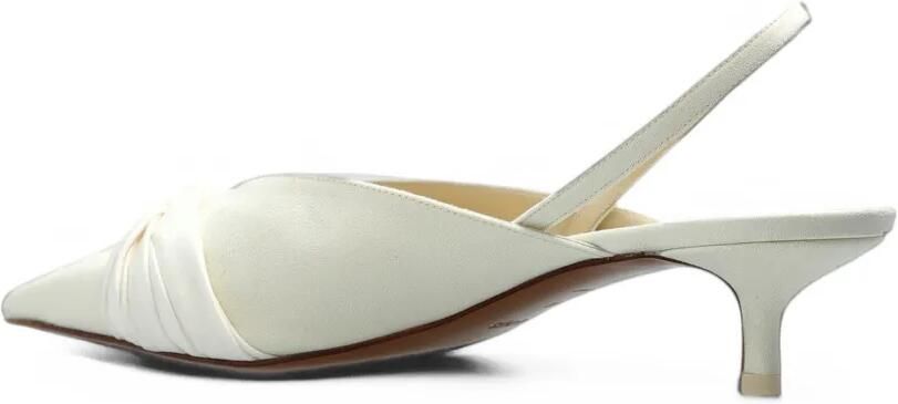 NEOUS Borea slingback pumps met gedraaid detail Wit - Foto 3