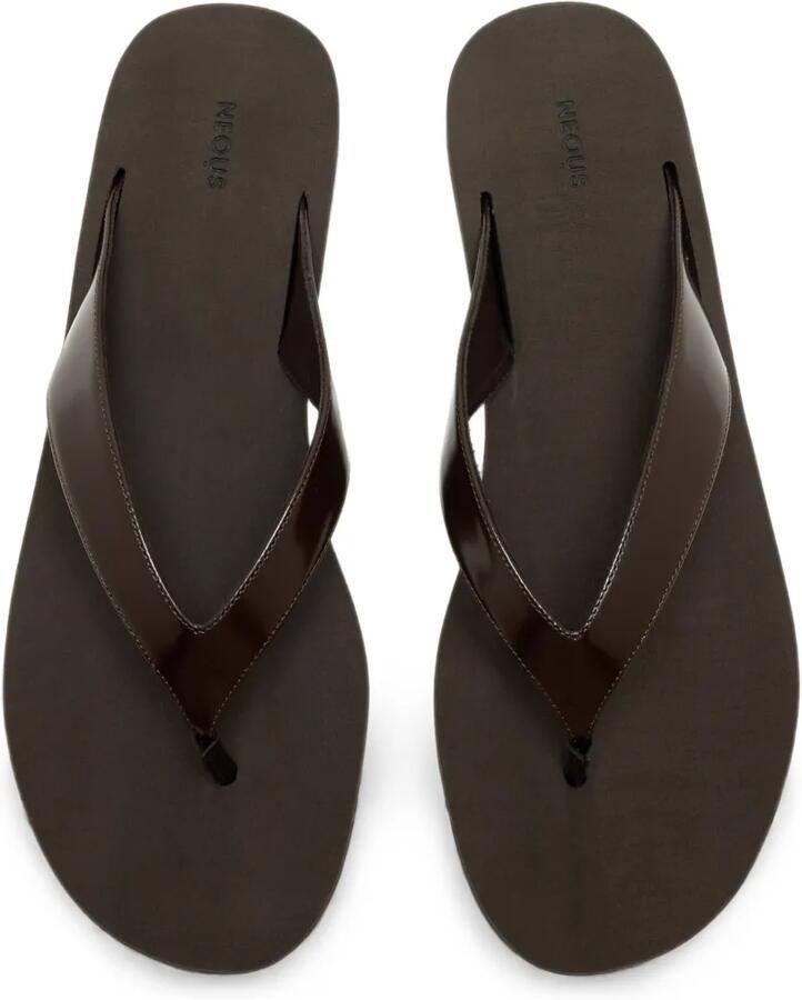 NEOUS Flege leren sandalen Bruin - Foto 3
