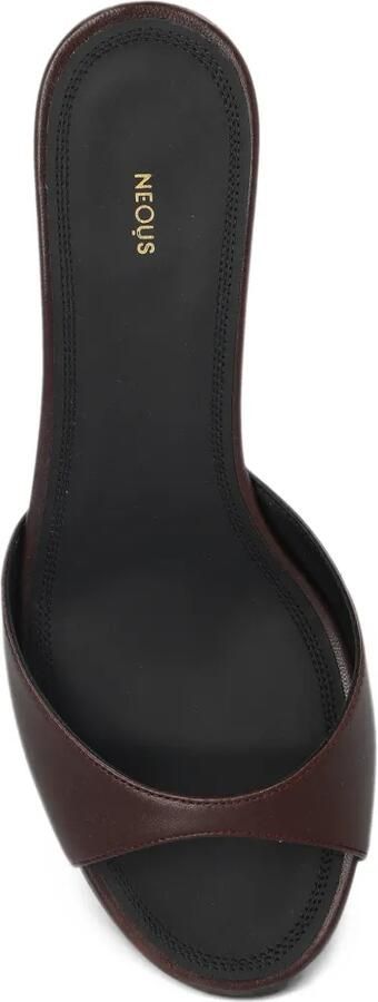 NEOUS Hynia leren sandalen Bruin - Foto 3