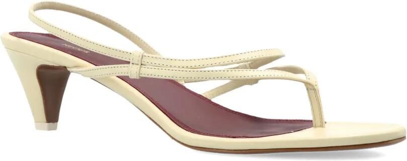 NEOUS Leren sandalen Beige