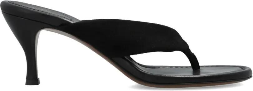 NEOUS Megrez suède sandalen Zwart