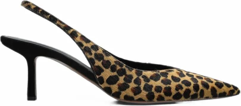 NEOUS Moriah pumps met luipaard-print Bruin