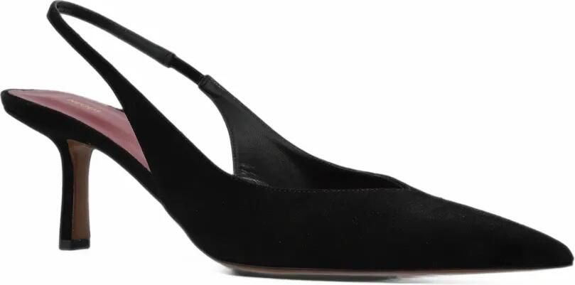 NEOUS Moriah suède pumps Zwart - Foto 4