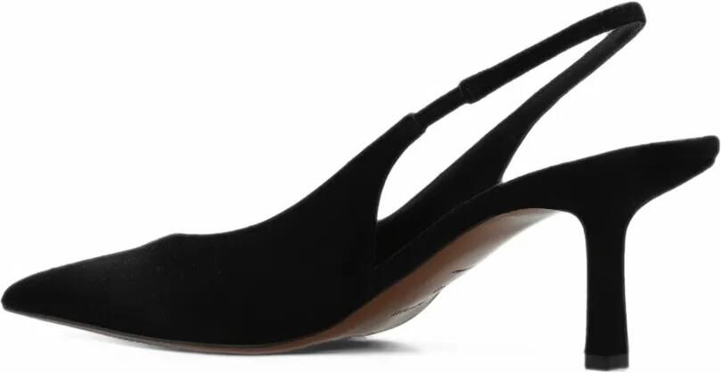 NEOUS Moriah suède pumps Zwart - Foto 3