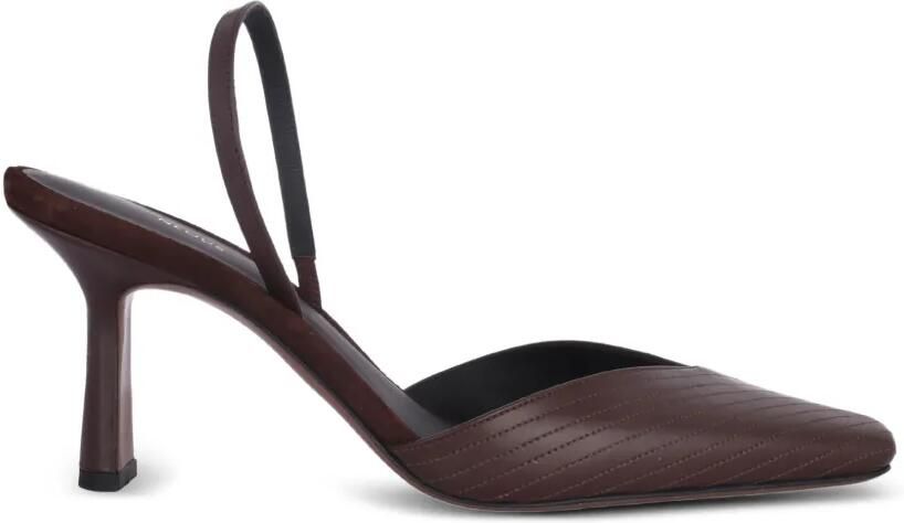 NEOUS Slingback pumps met hak Bruin
