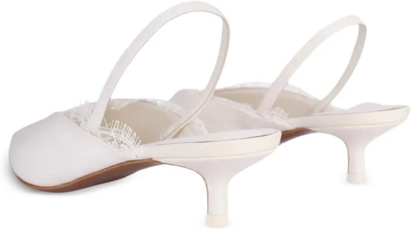 NEOUS Slingback pumps met hak Wit - Foto 5