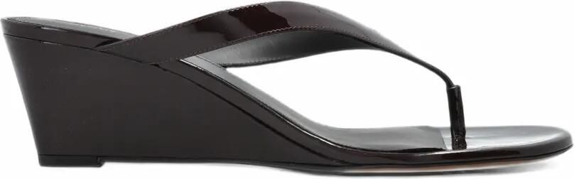 NEOUS Tercus sandalen met sleehak Bruin