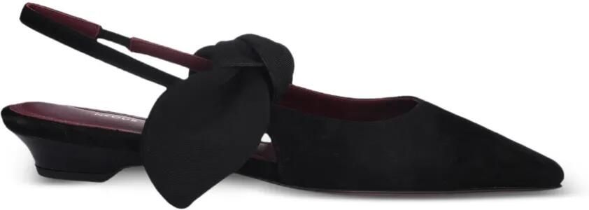 NEOUS Uba suède pumps Zwart
