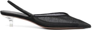 NEOUS Pumps met puntige neus Zwart