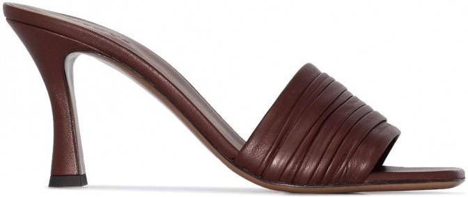 NEOUS Sham 80mm muiltjes Bruin