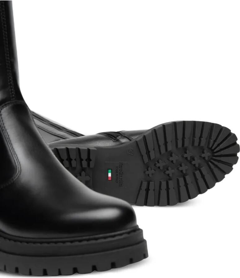 NERO GIARDINI Laarzen met geribbelde zool en gesp-detail Zwart - Foto 2