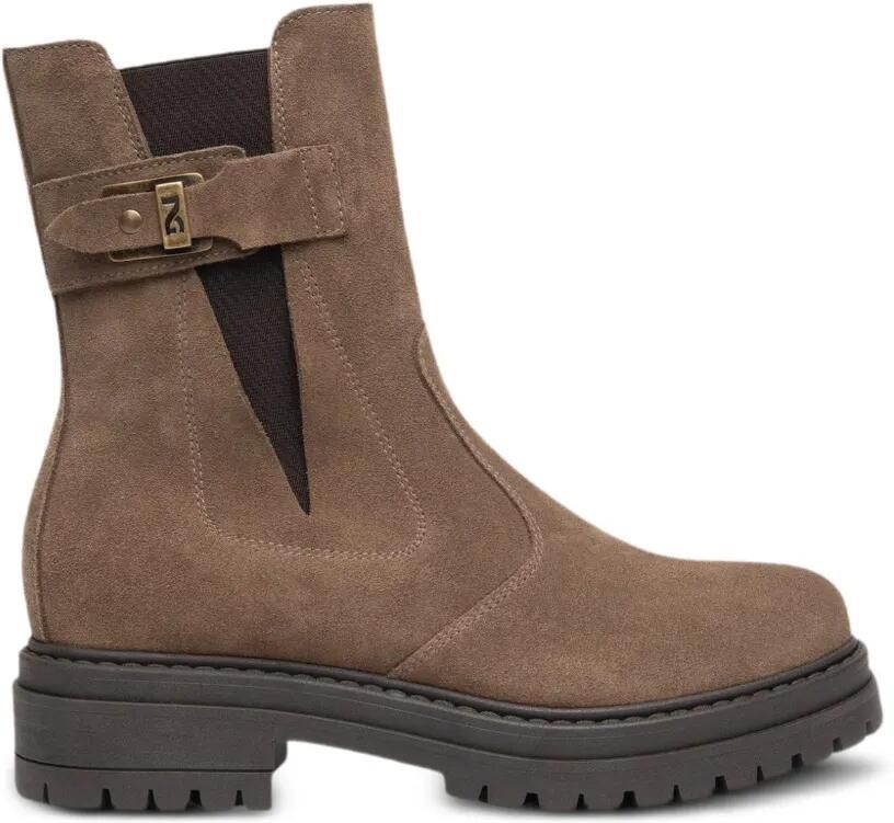 NERO GIARDINI buckle-strap Chelsea boots Bruin - Foto 4