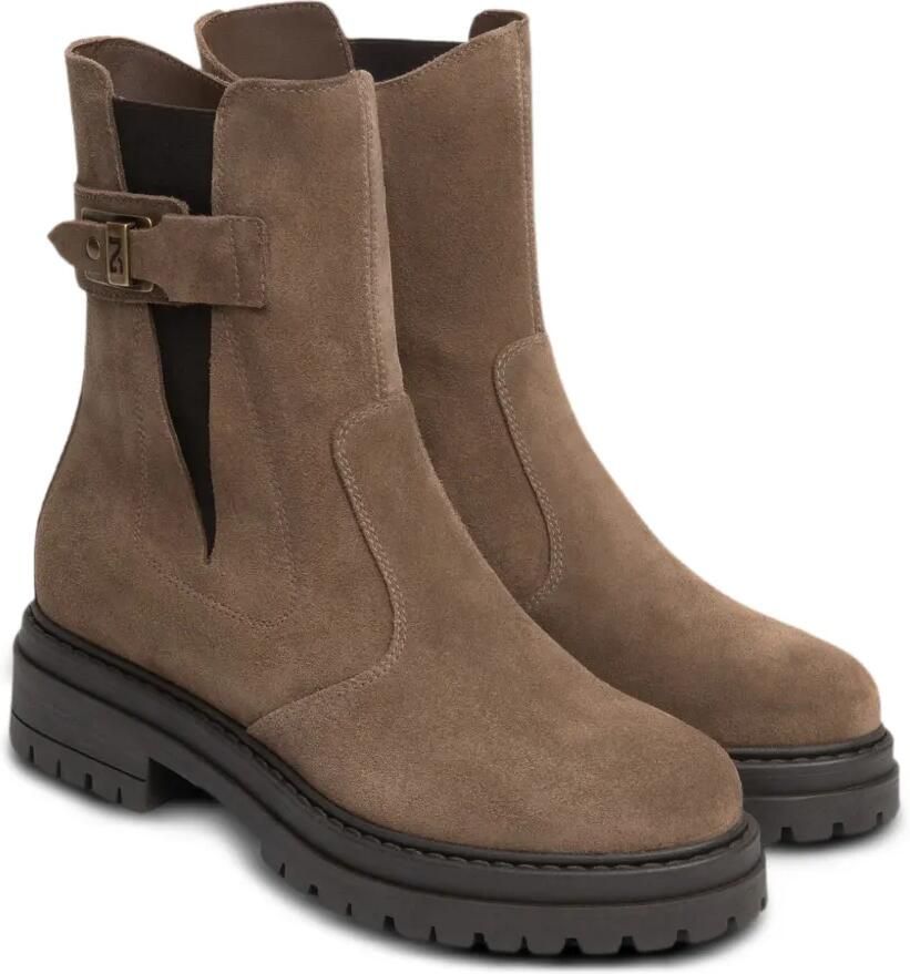 NERO GIARDINI buckle-strap Chelsea boots Bruin - Foto 2