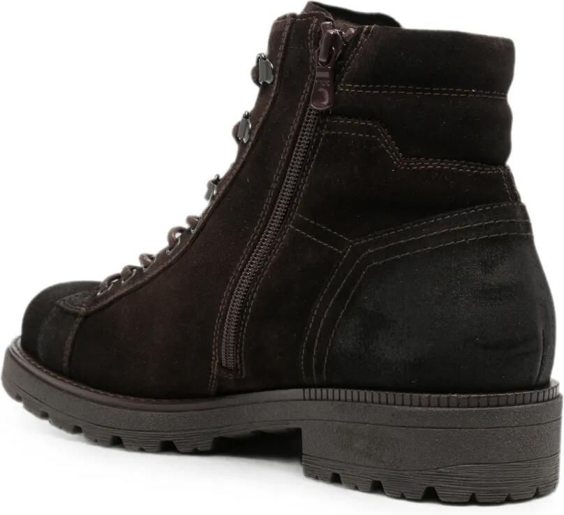 NERO GIARDINI Combat boots met veters Bruin - Foto 2