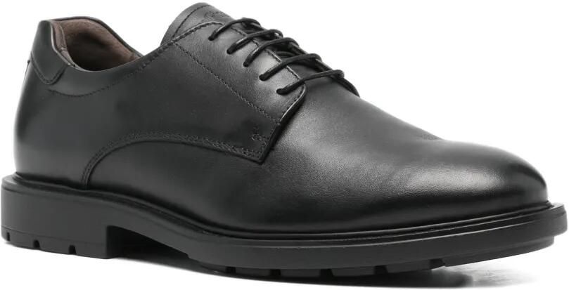 NERO GIARDINI Leren Derby veterschoenen Zwart - Foto 3