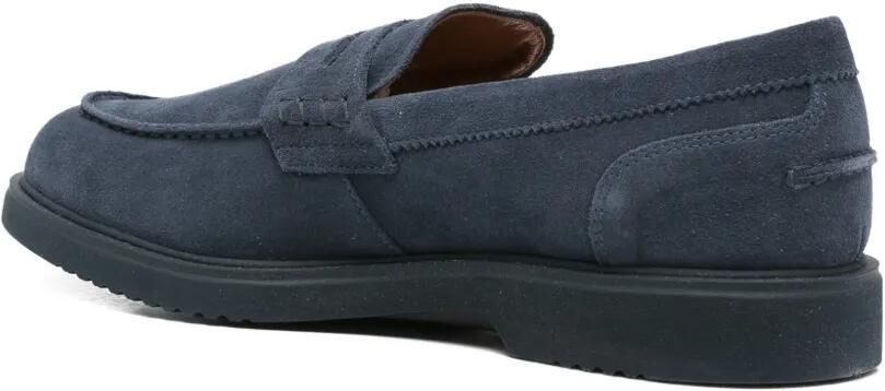 NERO GIARDINI Leren loafers Blauw - Foto 3
