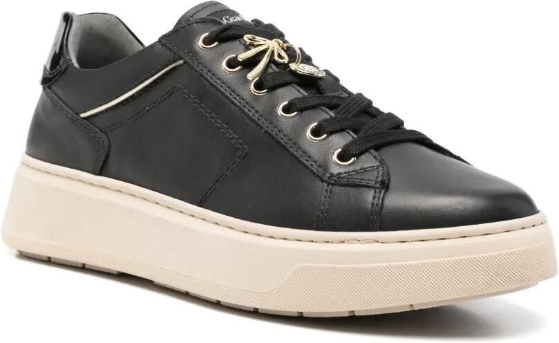 NERO GIARDINI Sneakers met logo amulet Zwart - Foto 3