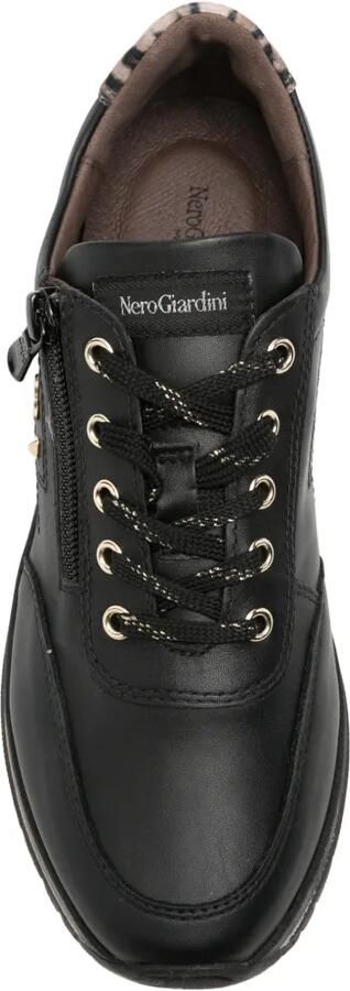 NERO GIARDINI Sneakers met luipaardprint Zwart - Foto 4