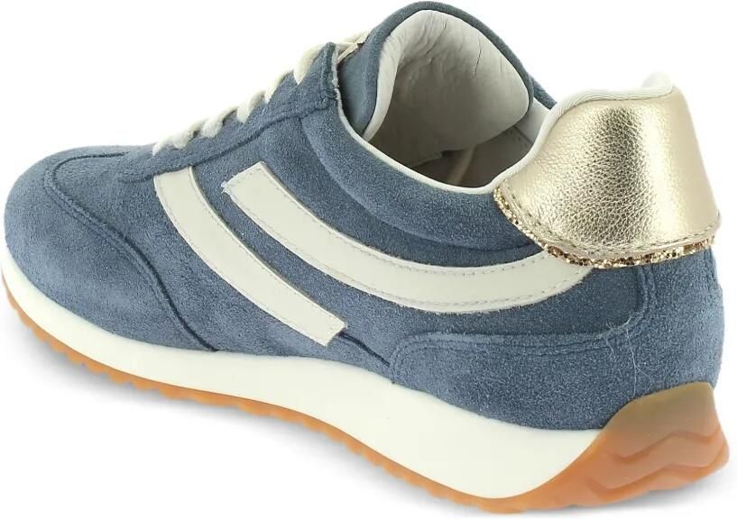 NERO GIARDINI Suède sneakers Blauw - Foto 3