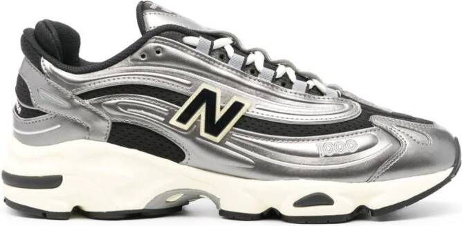 New Balance 1000 metallic sneakers Zilver