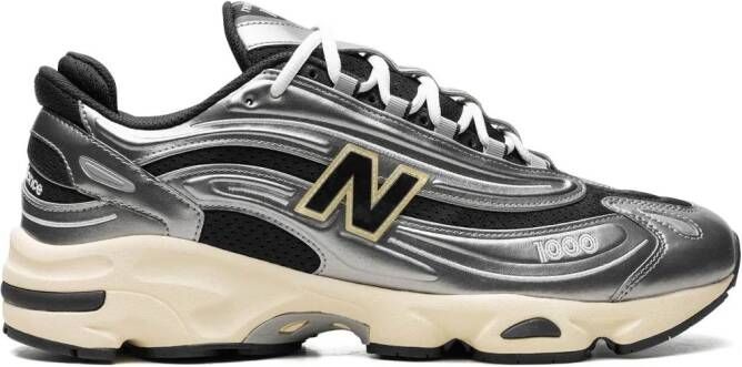New Balance 1000 metallic sneakers Zilver