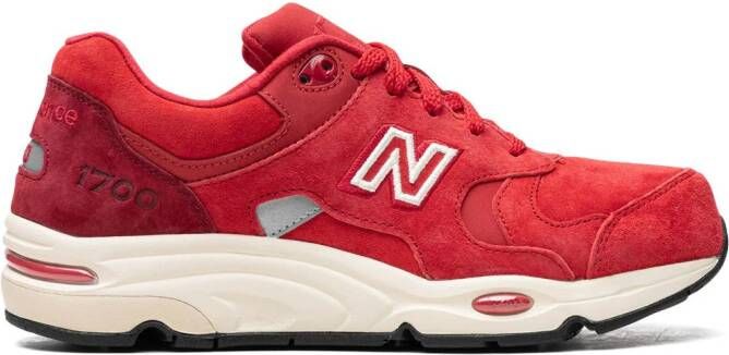 New Balance "1700 Kith Toronto Rococco Red sneakers" Rood