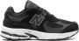 New Balance Kids 2002 "Black White" sneakers Zwart - Thumbnail 1